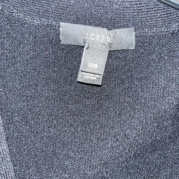 J. Crew women’s black 6 button Cardigan sweater size xxs - Picture 8 of 9